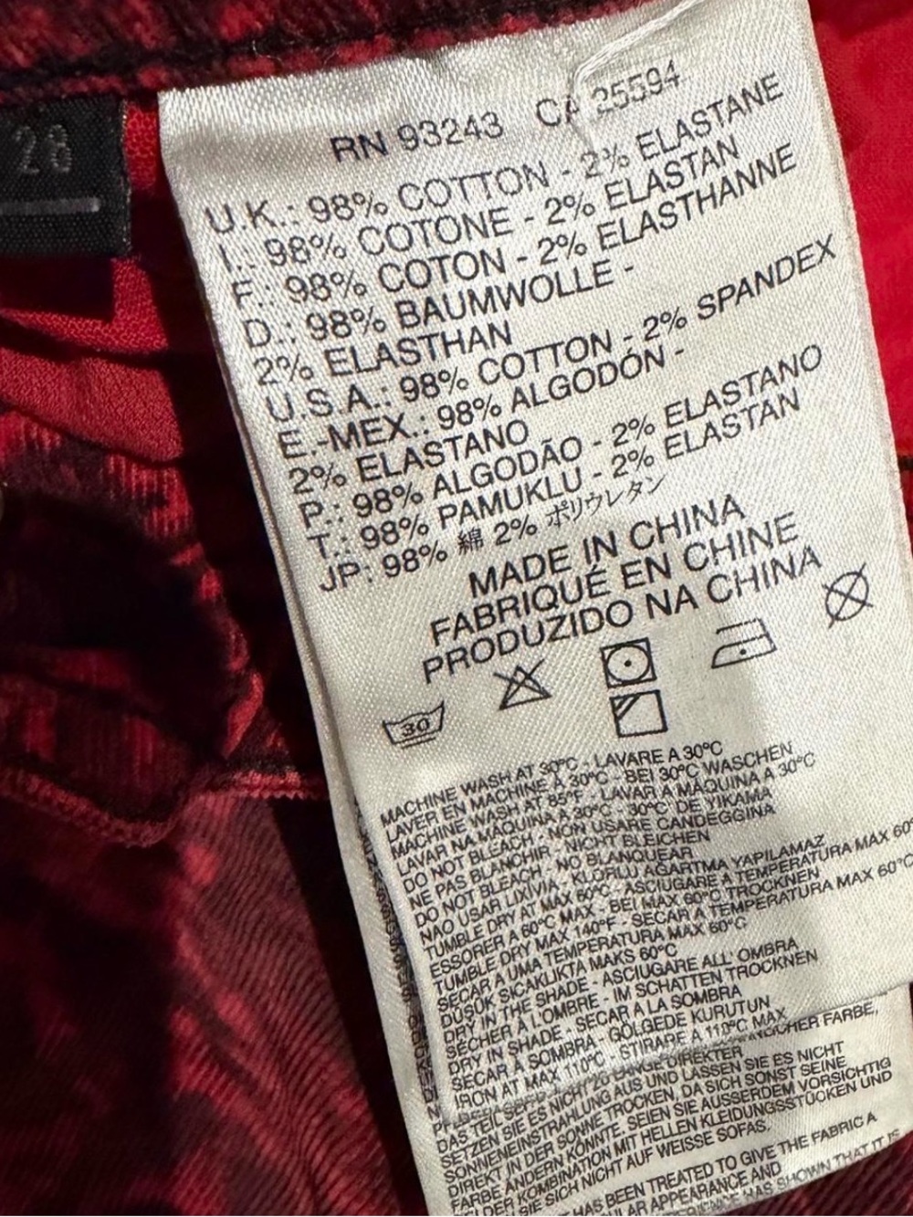 Diesel Vintage corduroy pants. - Picture 4 of 4